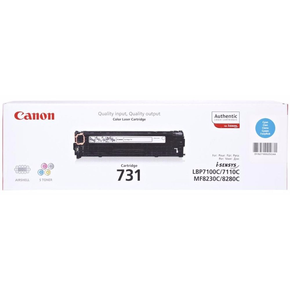 Canon 731 Toner Cartridge FOR Canon i-SENSYS MF8230Cn  and MF8280Cw