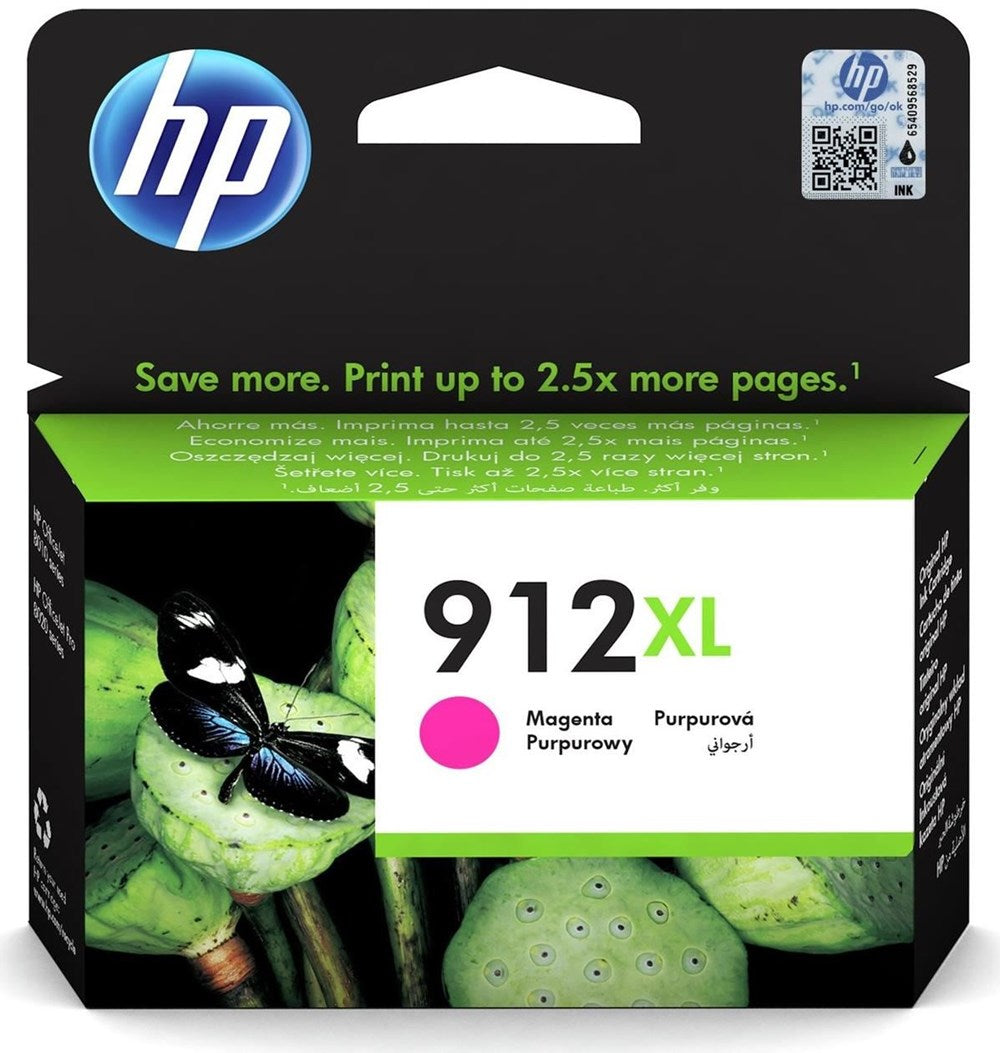 HP 912XL Ink Cartridges for HP OfficeJet Pro 8022  8012 8017 printers