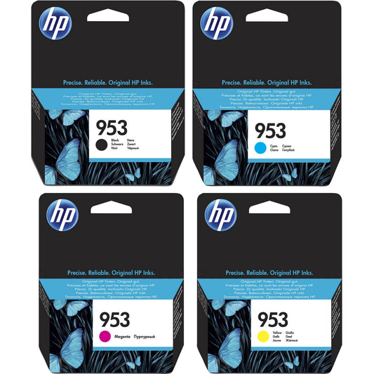 HP 953  4-color set Ink Cartridge  for HP Officejet pro 7720 7740 Wide Format All-in-One Printers
