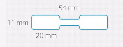 SKY 11351  compatible  jewellery labels for Dymo Label Writer 400 450 4XL Turbo 54*11mm