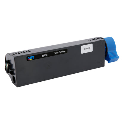 SKY Compatible Toner for Oki MB472 B412 B432 B512  MB492 MB562 Black - 3,000 Pages