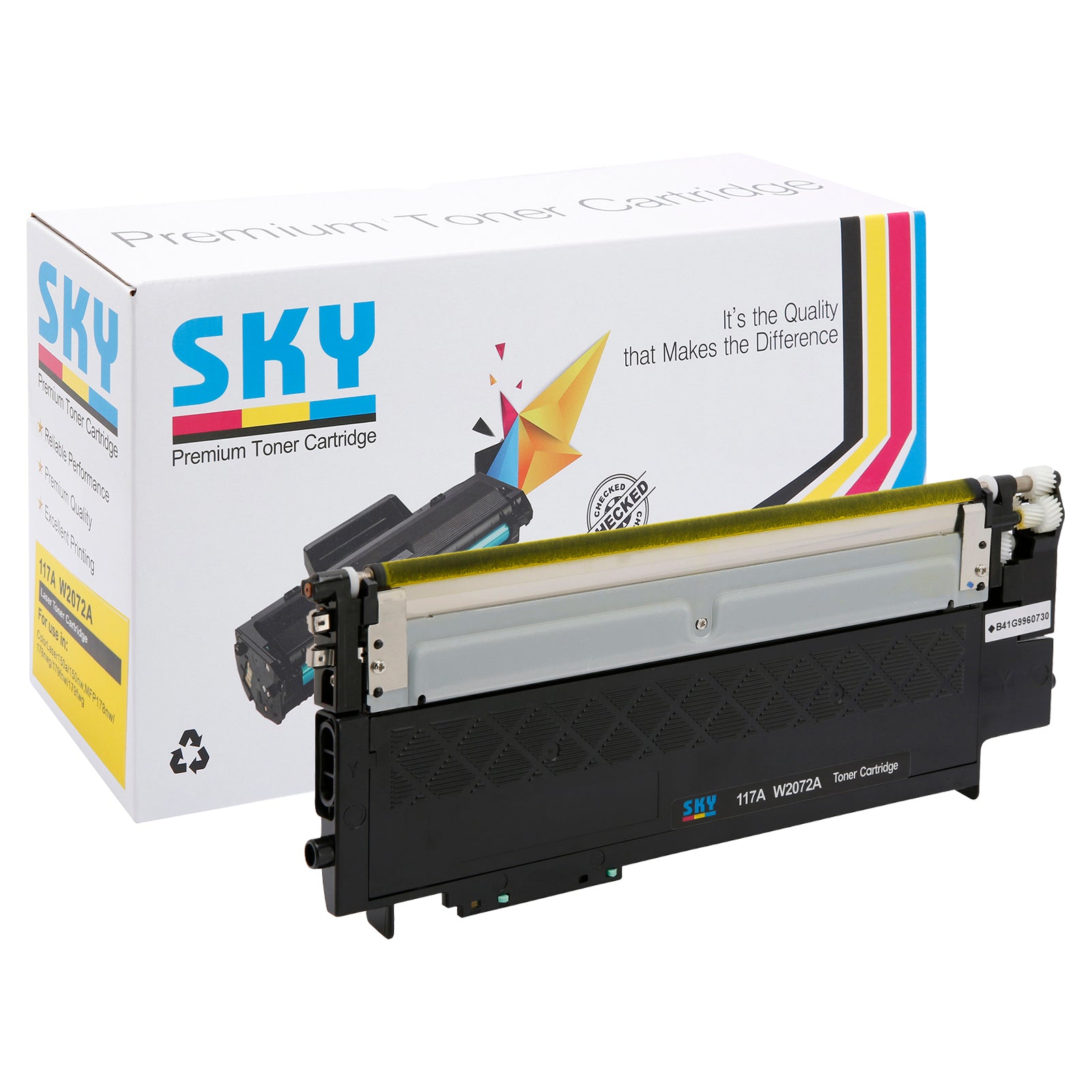 SKY  117A Yellow Compatible  Toner Cartridges for HP Colour Laser 150 MFP178 MFP179