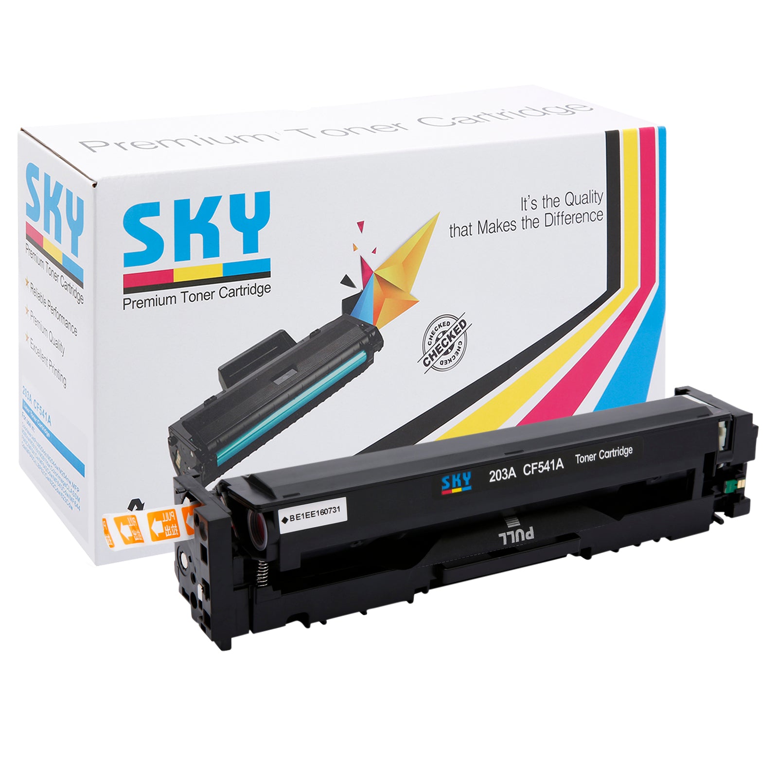 SKY  054 Compatible Toner Cartridge for Canon LBP620C and MF640c MF645cx Series