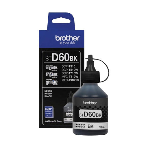 Brother BTD60 and BT5000 Ink Bottles for DCP- T-310 T-510W  T710W T910W Ink Tank Printers