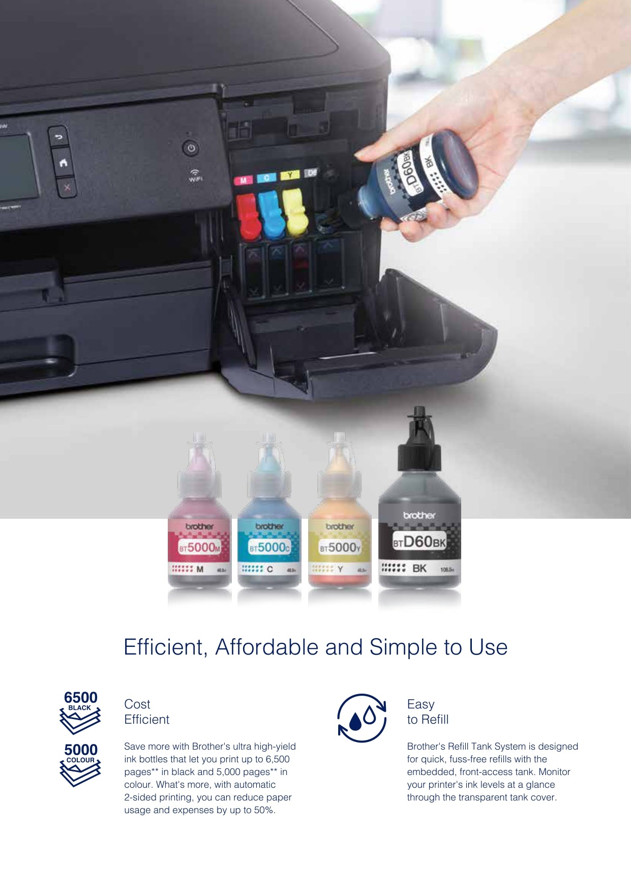 Brother A3 Ink Tank Printer - HL-T4000DW