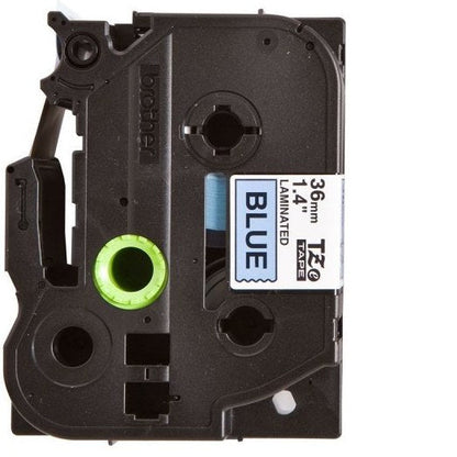 Brother TZe-561 36mm Black on Blue