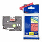 Brother TZe-431 12mm Black on Red TZe tape for P-touch Label Printers