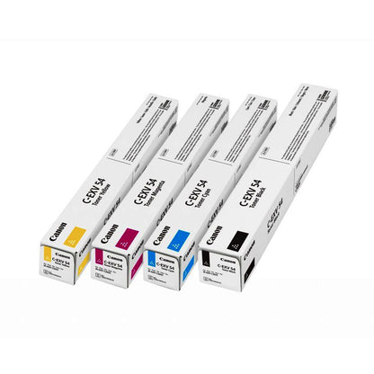 Canon CEXV54 -4-Color set  Toner Cartridge  for Use in Image Runner - IR Adv C3025 C3125 C3226