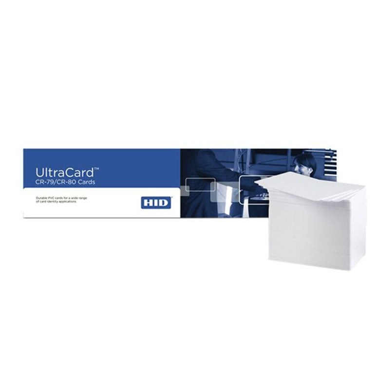 HID  CR80 Ultra Card For ID Card Printers - Box Of 500 Cards