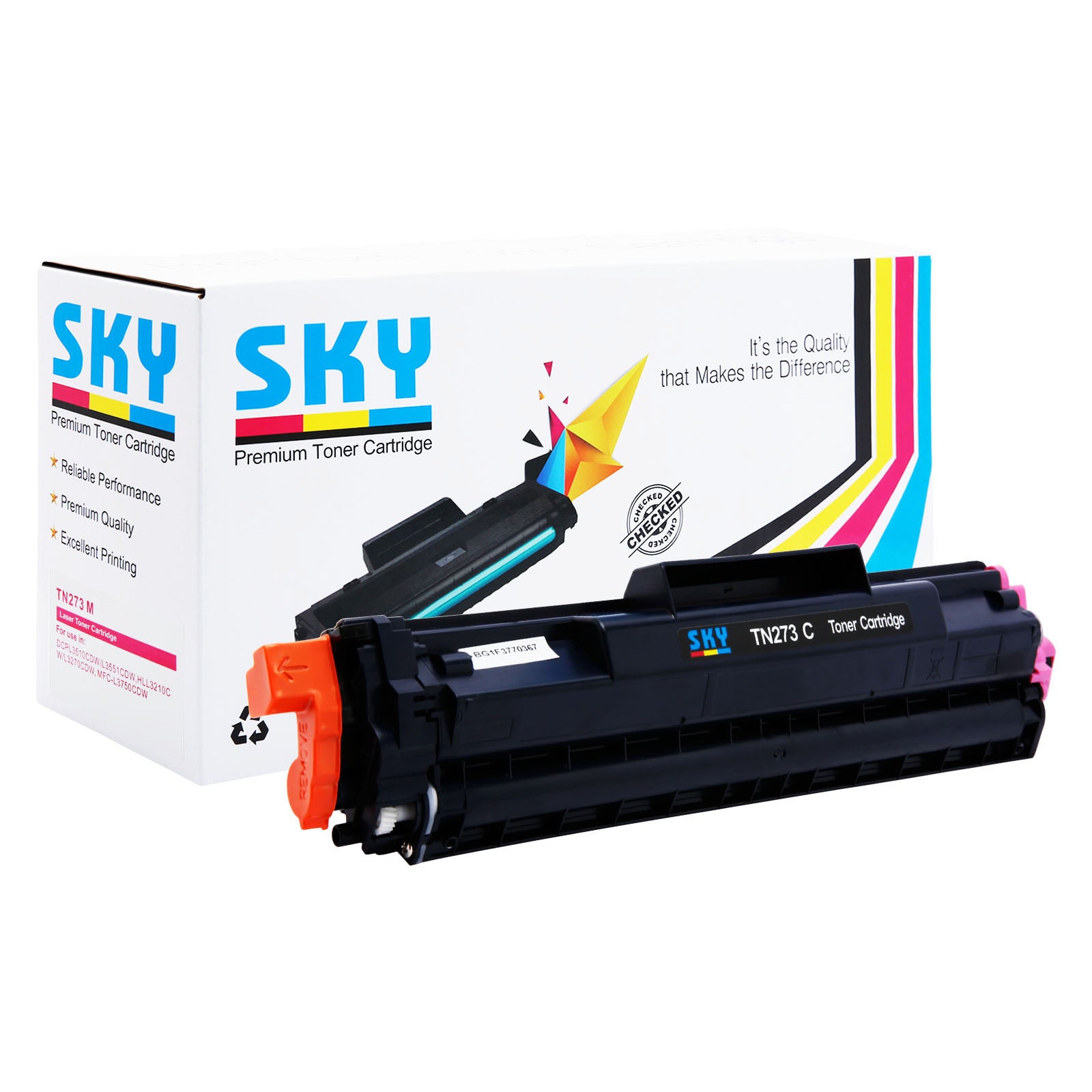 SKY TN-273 Compatible Toner Cartridge for Brother MFC-L3750CDW  DCP-L3551CDW L3510CDW & HL-L3270CDW