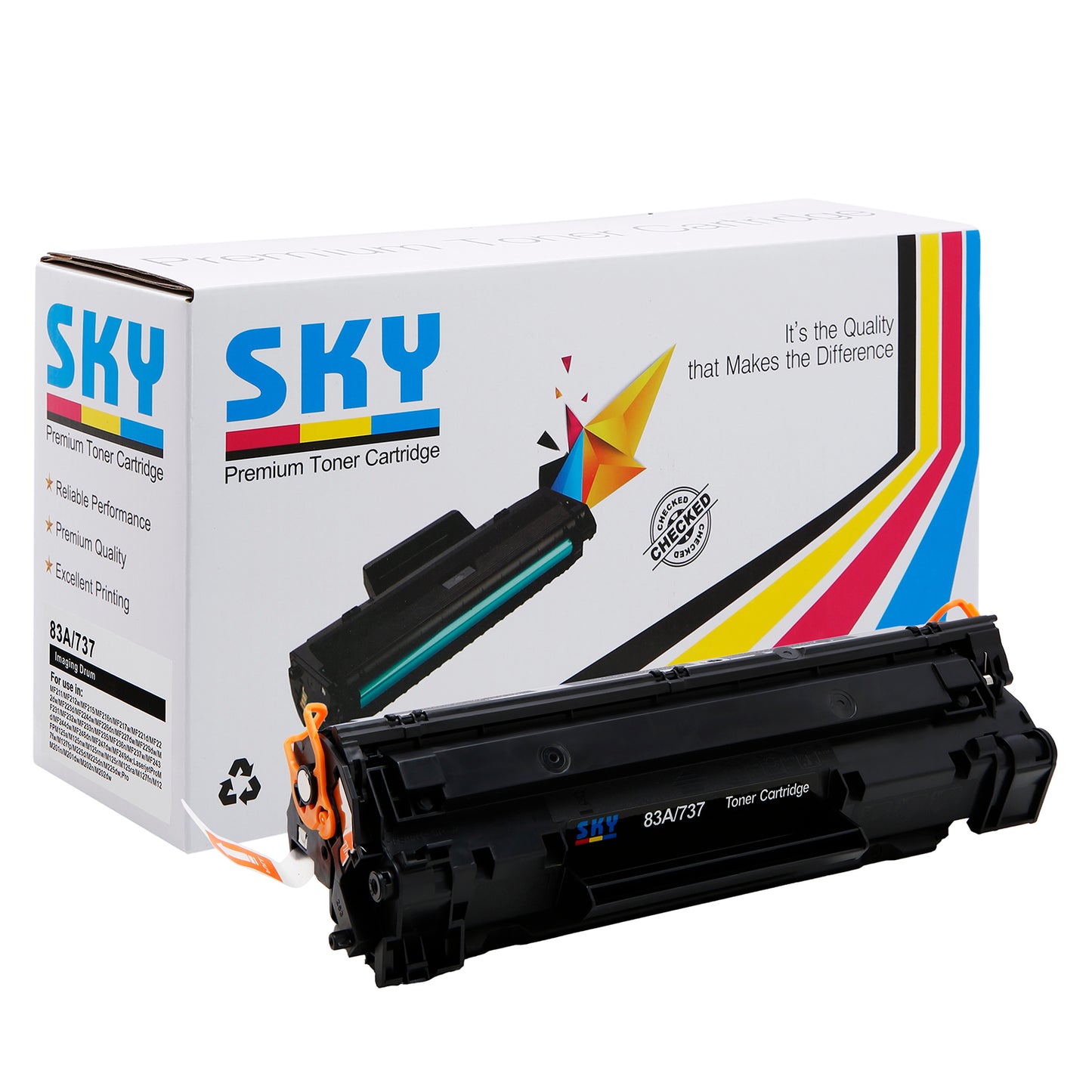 SKY 83A Toner Cartridge CF283A for Laserjet M125a M127 Printers