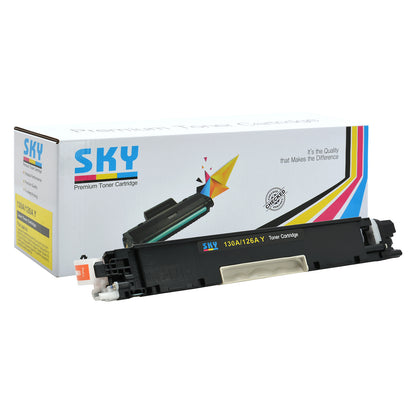SKY 130A  Yellow Toner Cartridges for HP Colour LaserJet Pro MFP M176/MFP M177