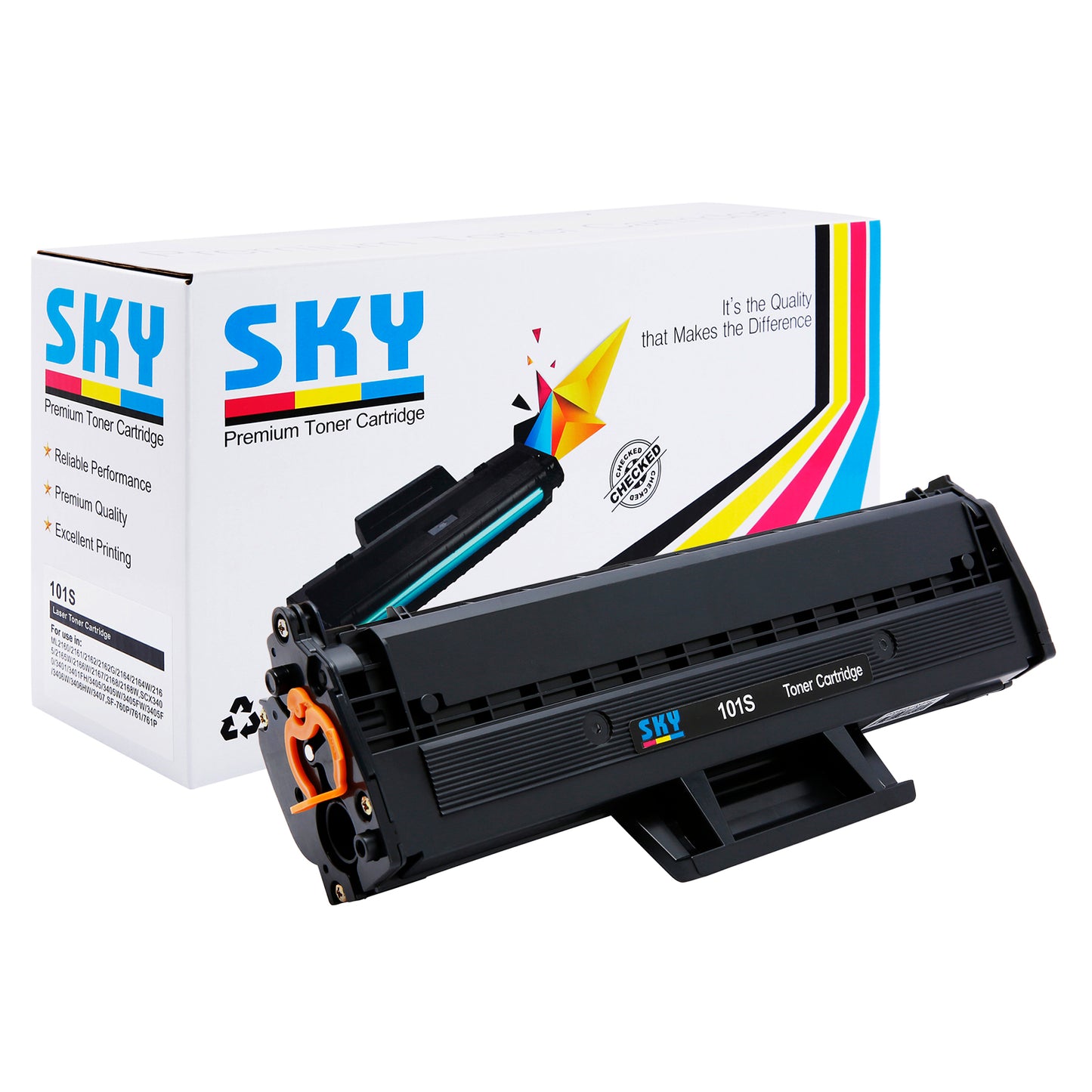 SKY  101 Compatible Toner Cartridge MLT-D101S for Samsung SCX-3405