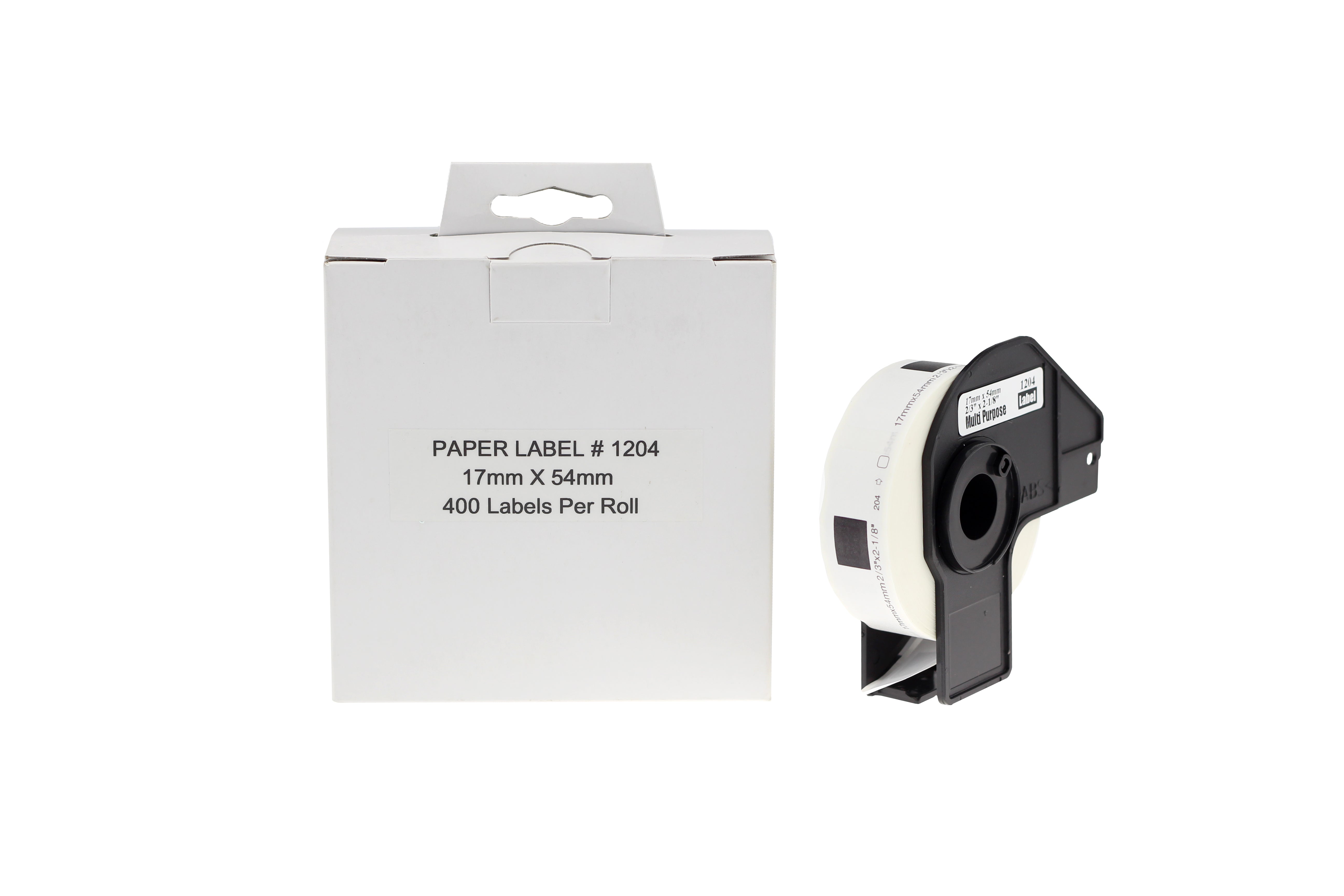 SKY DK-11204  17mm x 54mm 400 Labels per Roll Labels  for Brother QL Series Label Printers