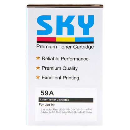 SKY 59A  with CHIP  Toner Cartridge CF259A for HP LaserJet Pro MFP M404N M404DN M404DW MFP M428DW M428FDN