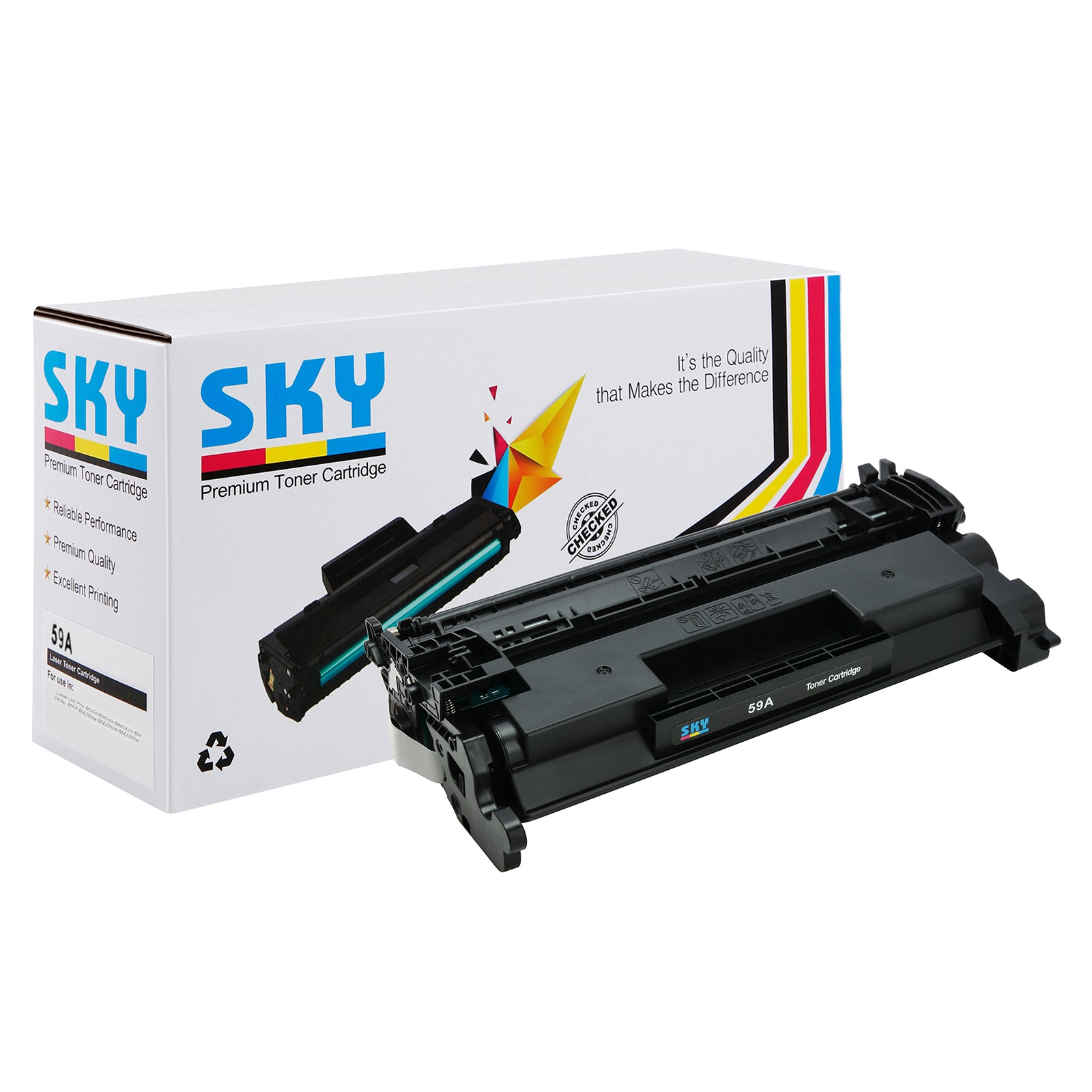SKY 59A  with CHIP  Toner Cartridge CF259A for HP LaserJet Pro MFP M404N M404DN M404DW MFP M428DW M428FDN