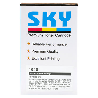 SKY  104 Compatible Toner Cartridge MLT-D104S for Samsung ML-1660