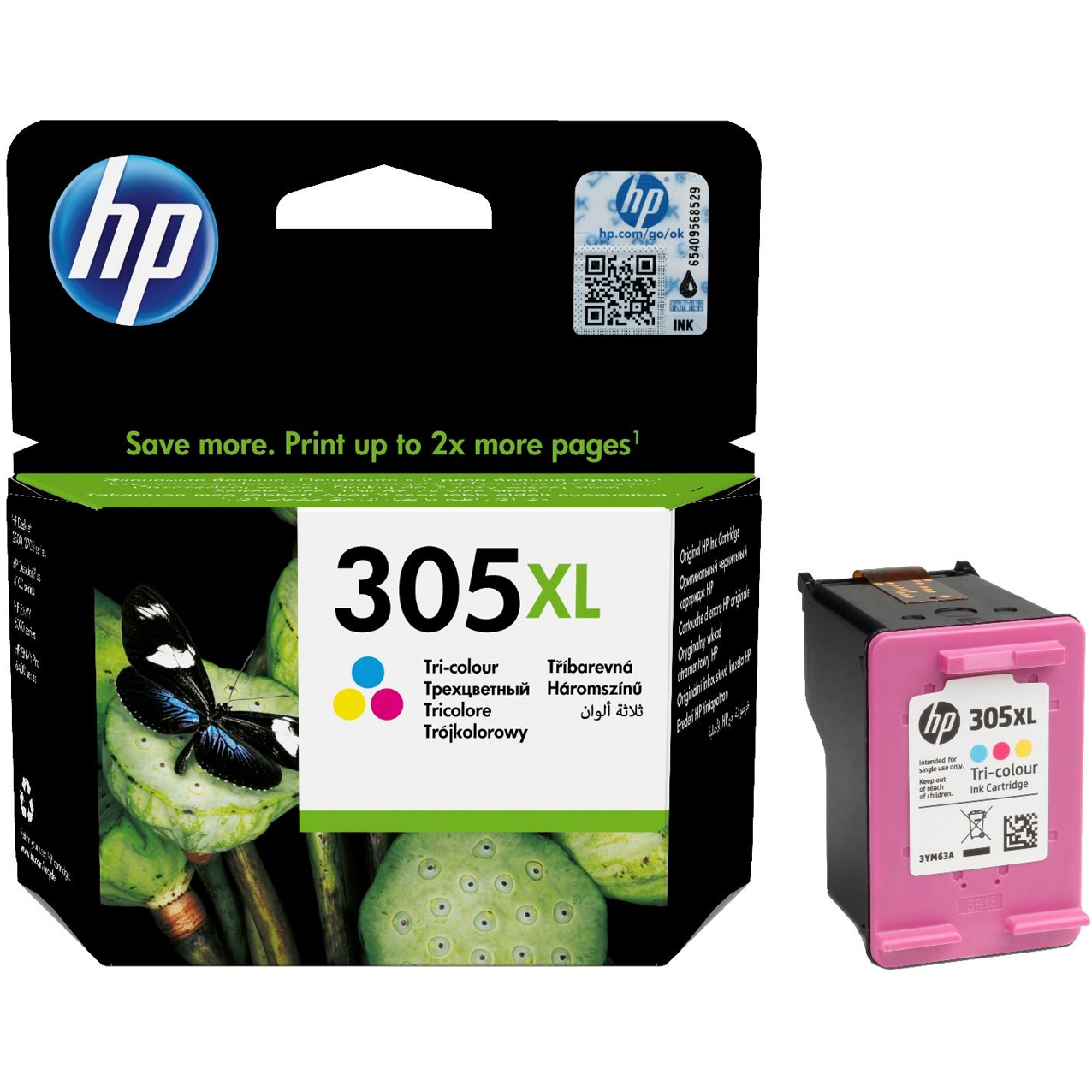HP 305XL High Capacity Ink Cartridge for  HP Deskjet 2710 2720 4120 Printers