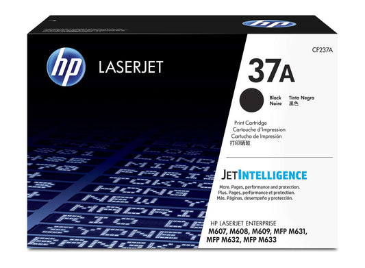 HP 37A  Black LaserJet Toner Cartridge CF237A