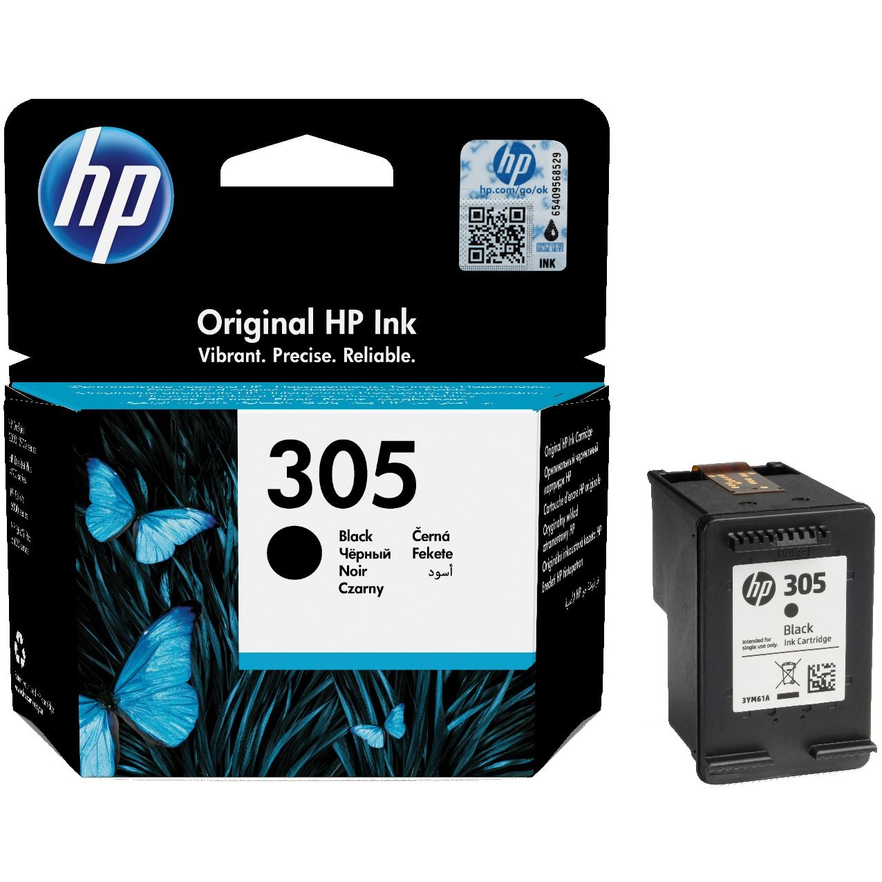 HP 305 Ink Cartridge for Deskjet 2710 2720  4120 Printers