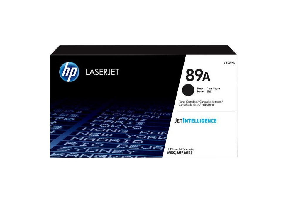 HP 89A Toner Cartridge CF289A for HP Laserjet Enterprise M507 and MFP528