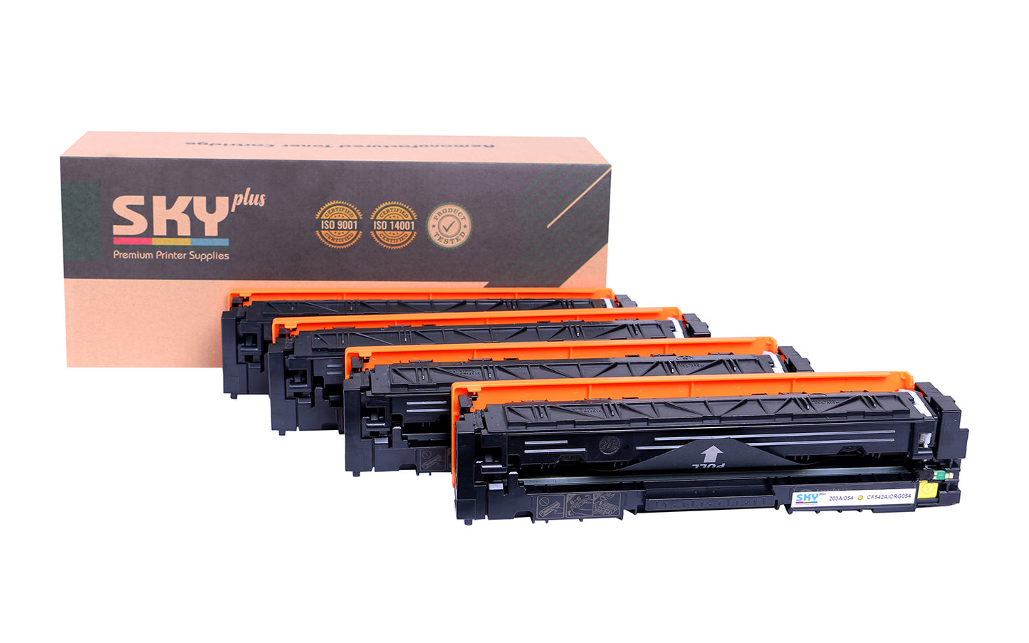 SKY Plus 054 Remanufactured Toner Cartridge for Canon LBP620C and MF640c MF645cx Series