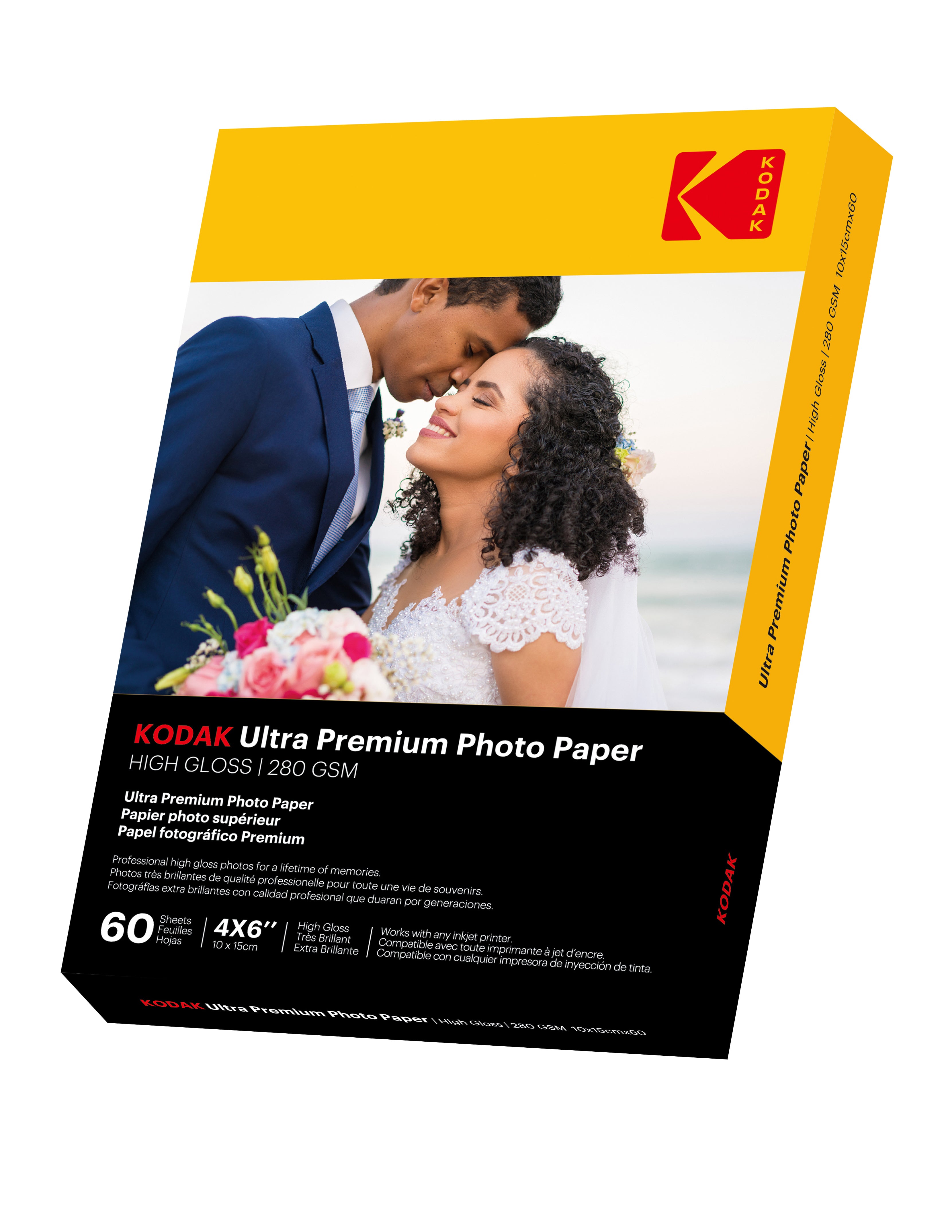 Kodak Ultra Premium Photo Paper 280gsm  4R  - 4" x 6"  60 Sheets