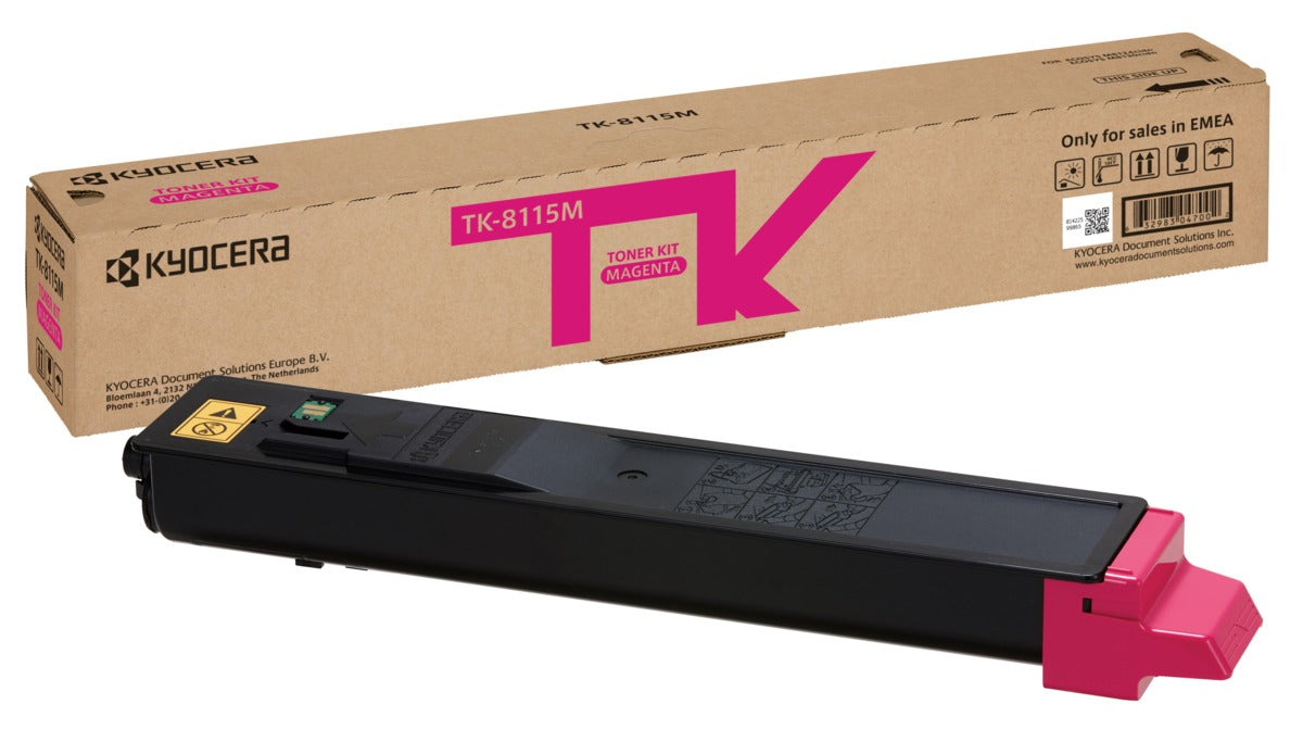 Kyocera TK-8115 Toner Cartridge for Kyocera ECOSYS M8124cidn and M8130cidn