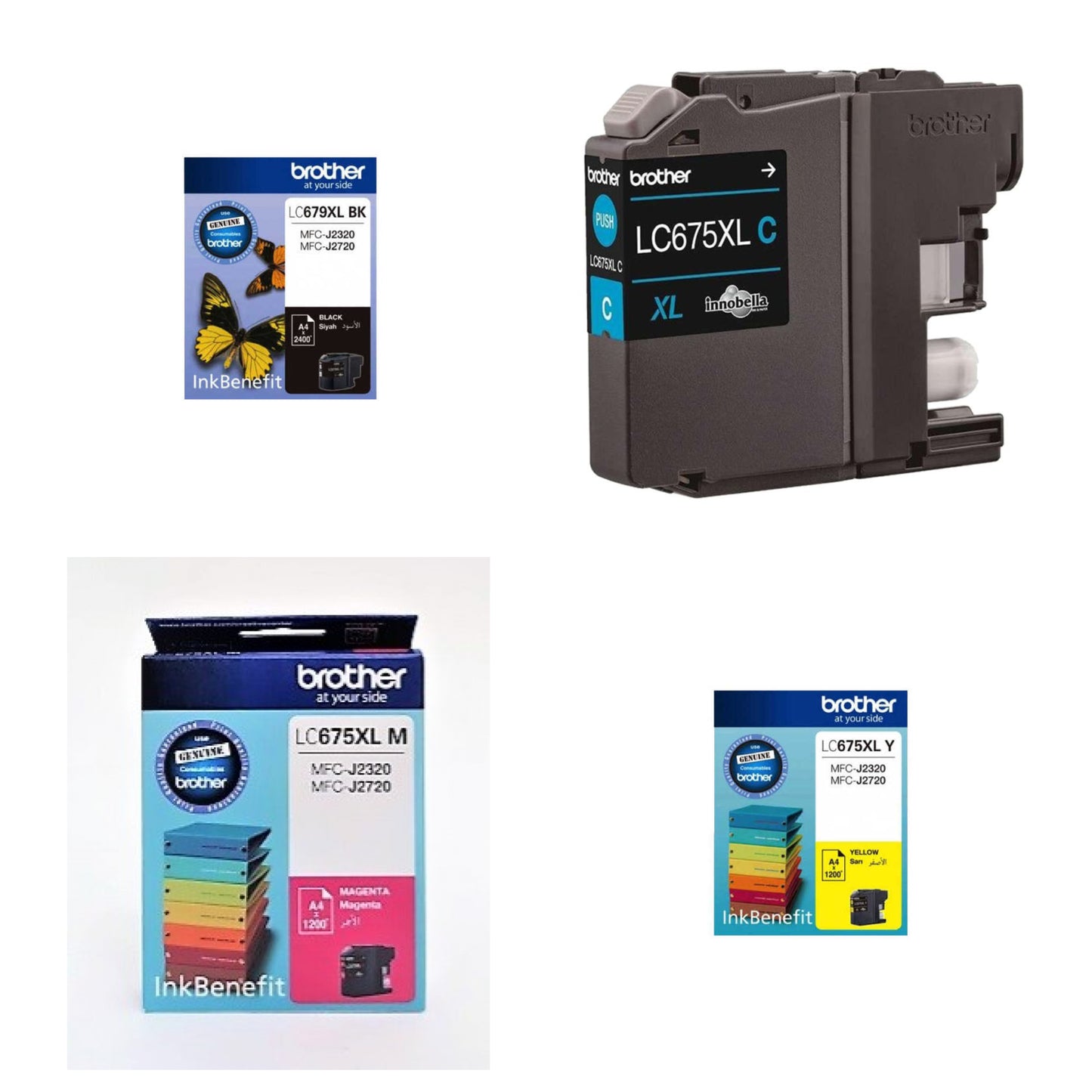 Brother High Capacity Ink Cartridge for MFC-J2720 MFC-J2320