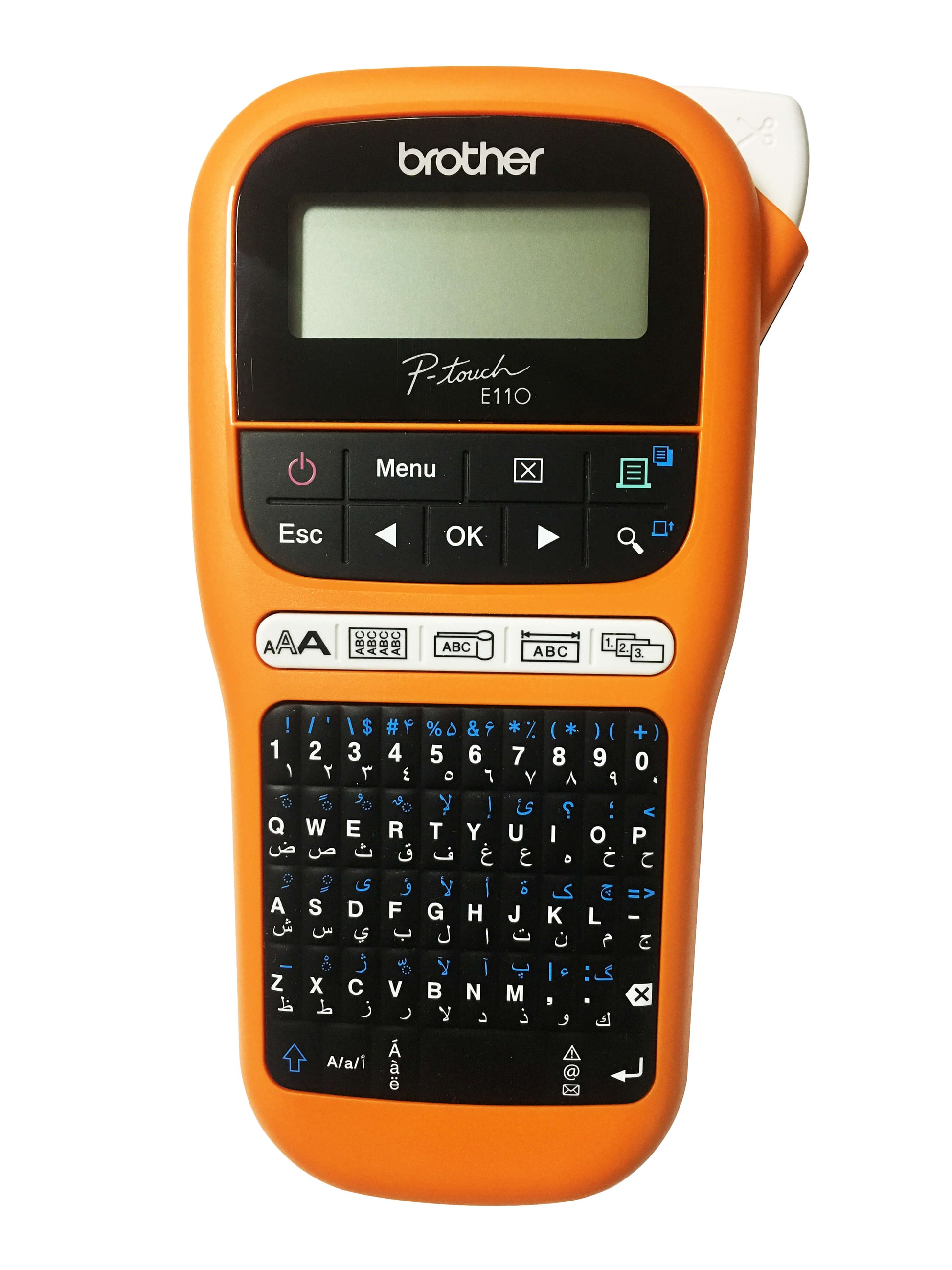 Brother PT-E110VP Handheld Electrician Label Printer with Arabic/Engli ...