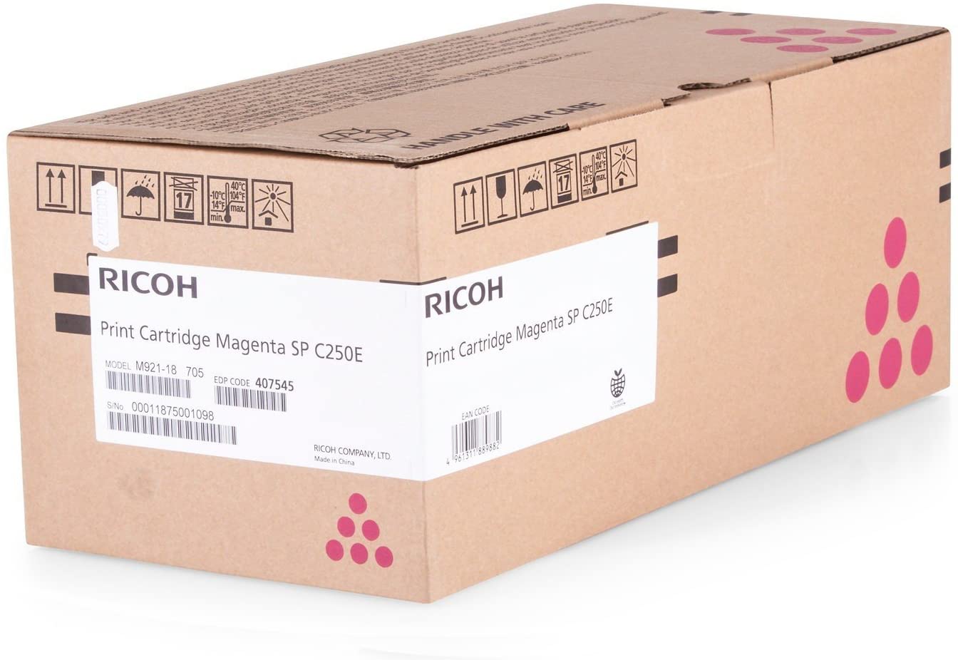 Ricoh   SP C250sf Toner Cartridges