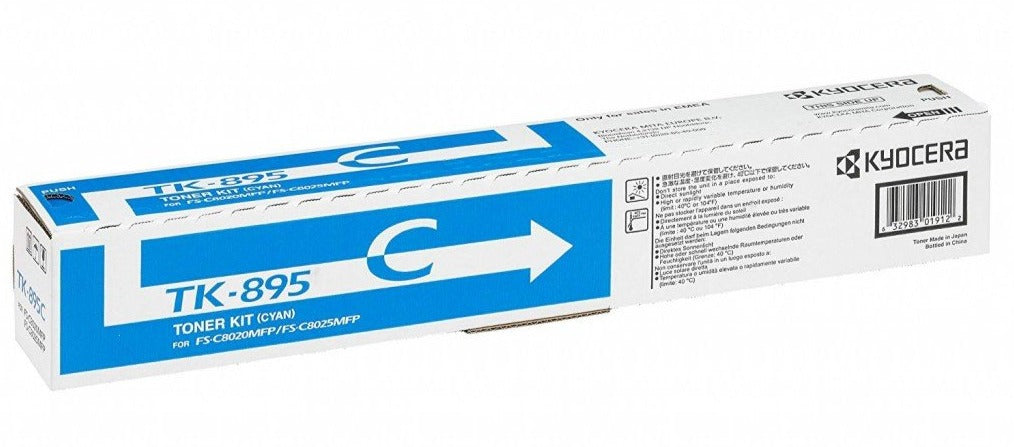 Kyocera TK-895 Toner for  Kyocera FS C8020 C8025 C8520 and C8525