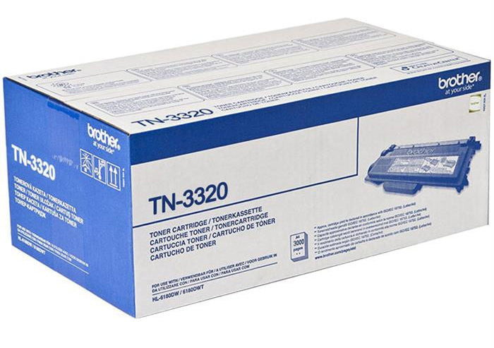 Brother TN-3320 Toner Cartridge for  HL-5440D, HL-5450DN, MFC-8510DN, MFC-8910DW