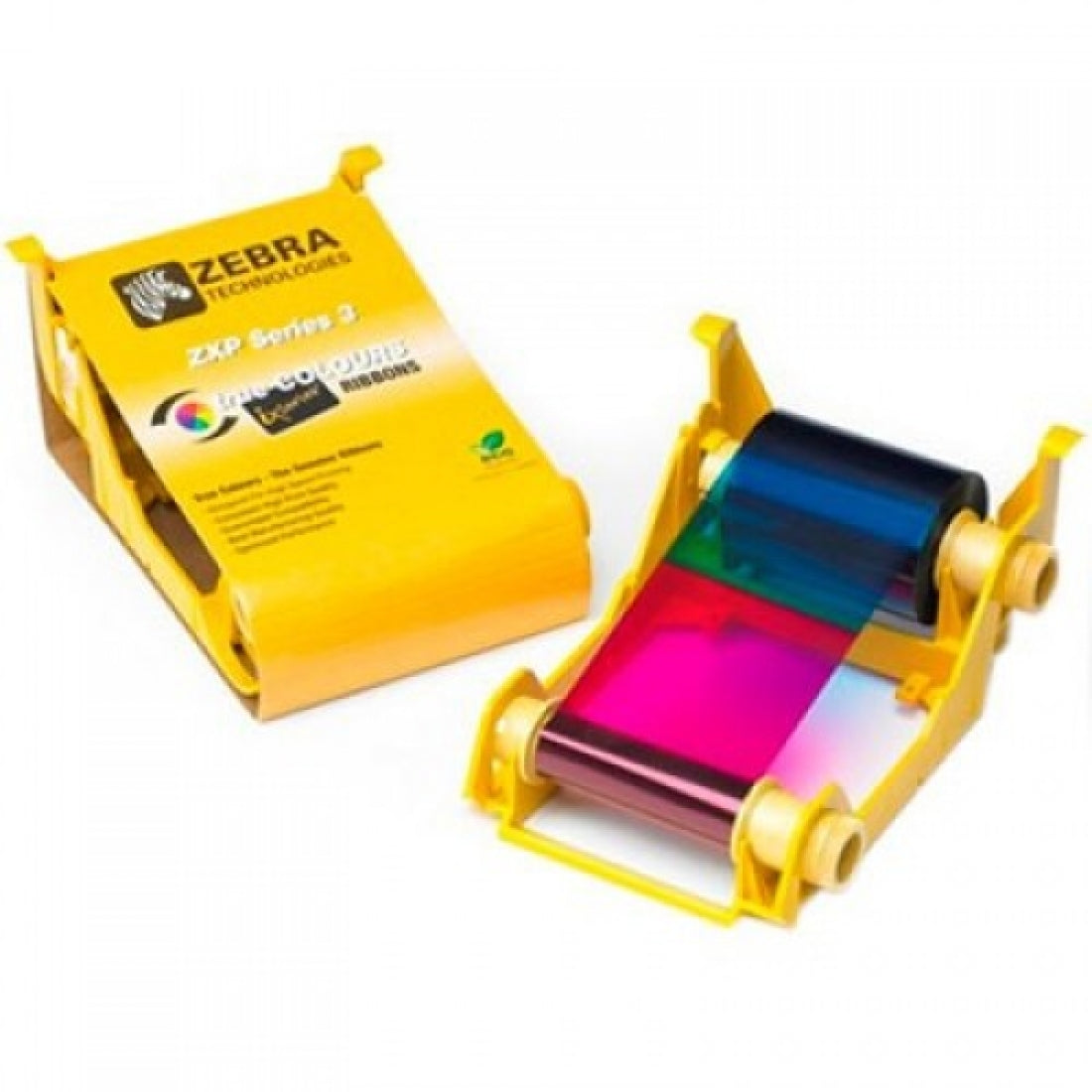 Zebra ZXP 3 Series  YMCKO Color Ribbon  200 Images