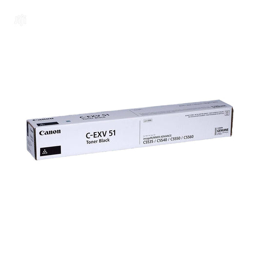 Canon  CEXV-51 Black Toner for Canon  Image Runner C5535 C5540 C5550  C5560