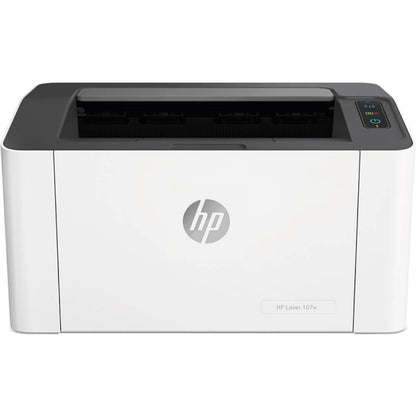 HP Laser 107w A4 Mono Laser Printer with WiFi