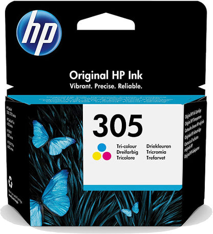 HP 305 Black and Color Set Ink Cartridge for Deskjet 2710 2720  4120 Printers
