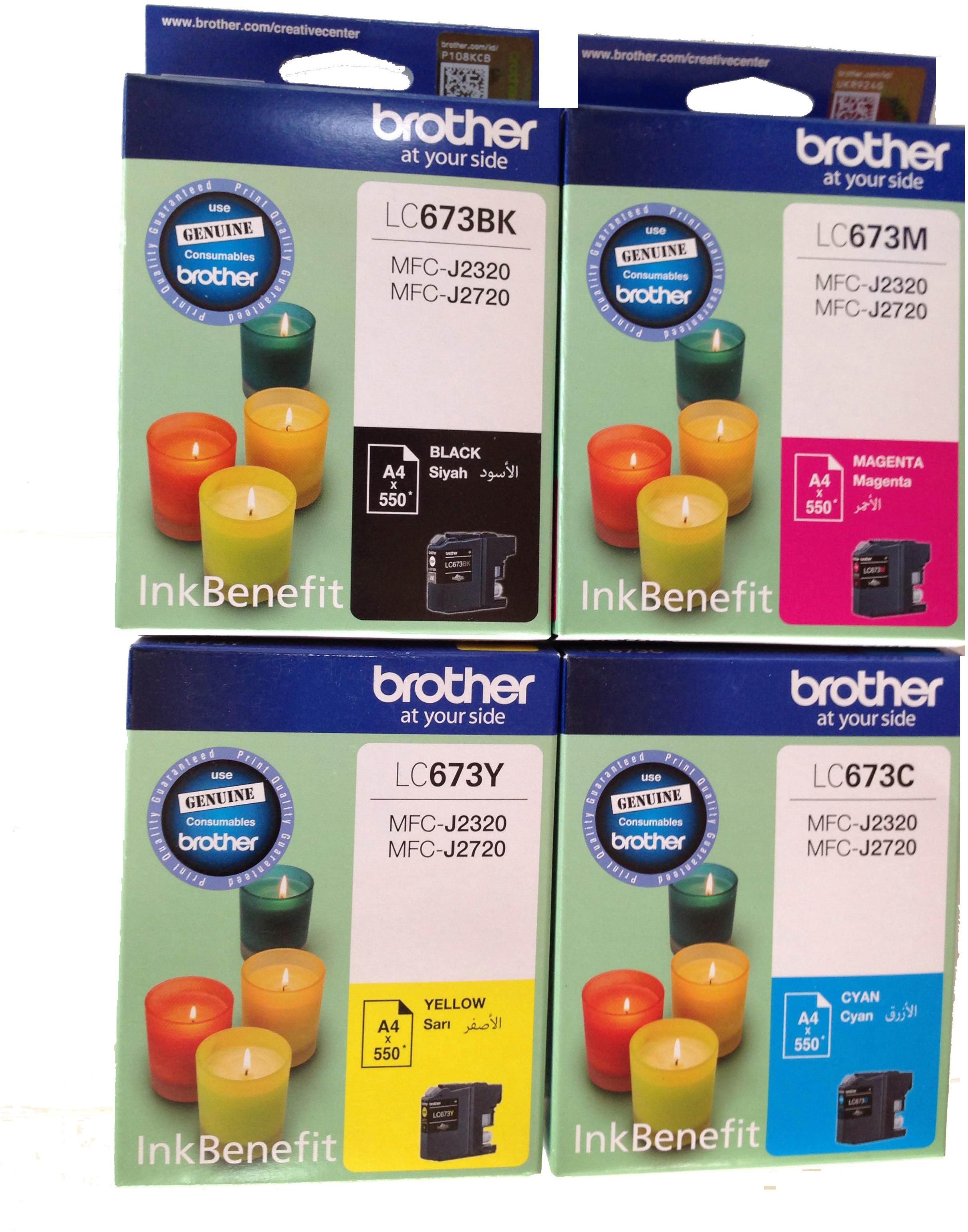 Brother LC673 Ink Cartridge for MFC-J2720 MFC-J2320