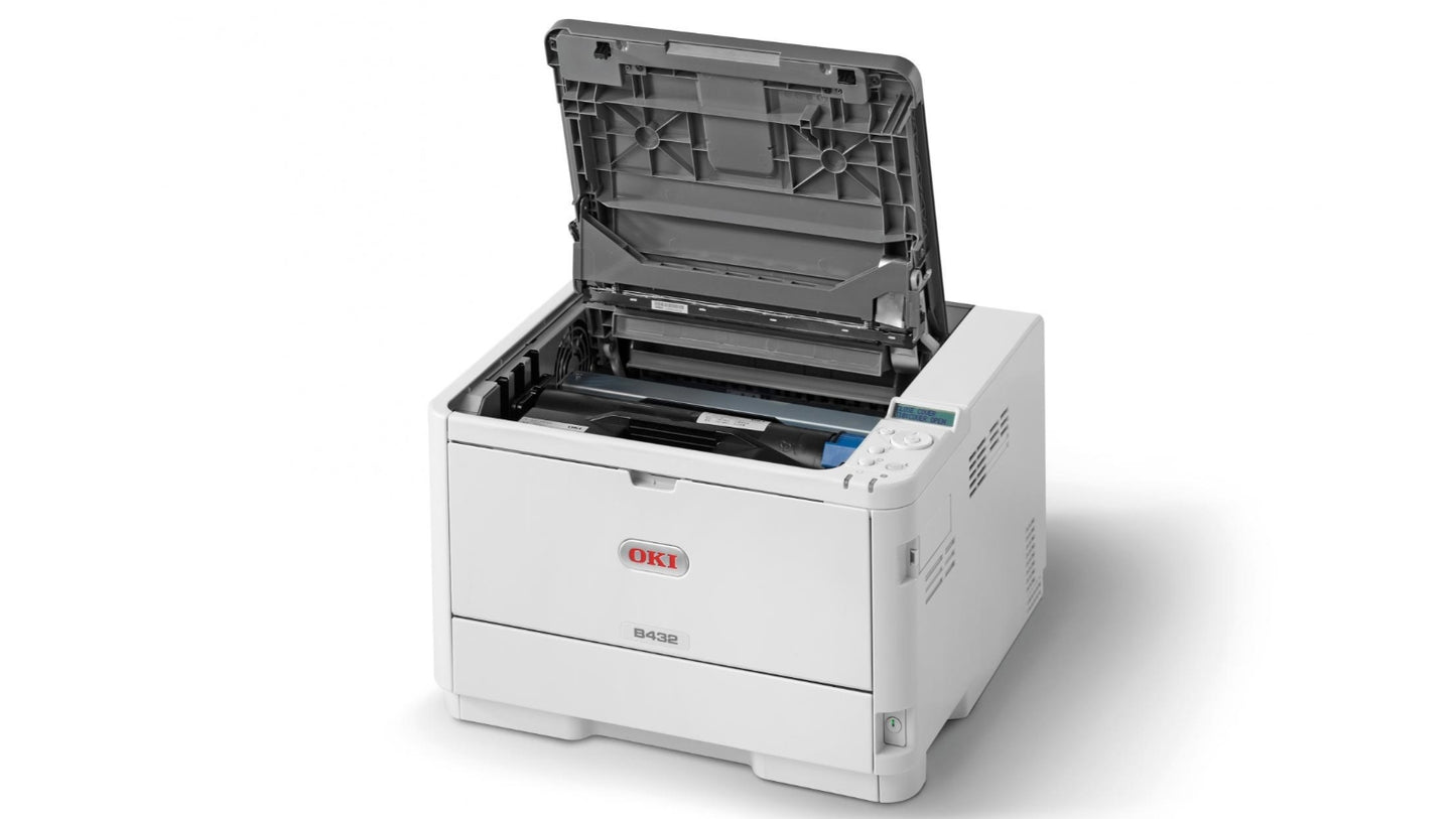 OKI B432dn Mono 40ppm  Printer with  Duplex and Network with 9000 pages Toner cartridge