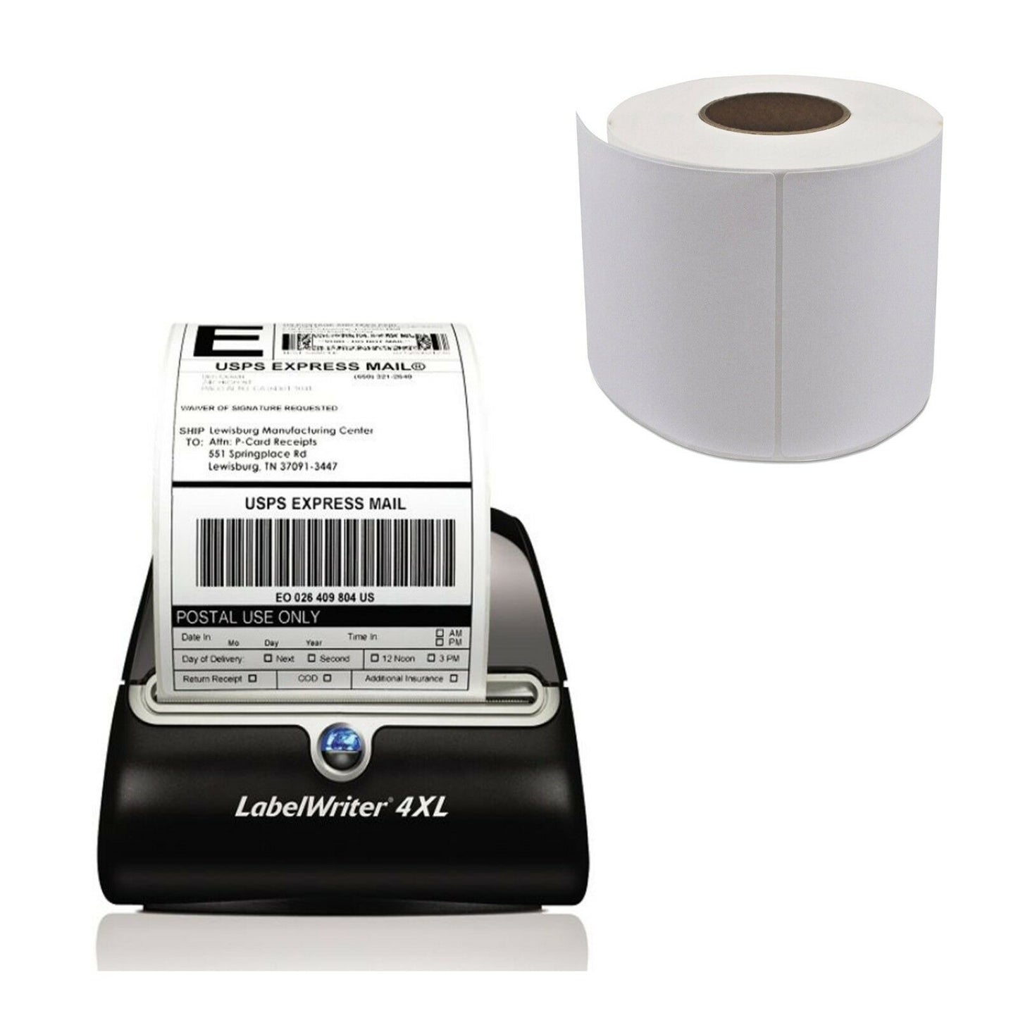 SKY S0904980 104 mm x 159 mm (4' x 6') 220 labels per roll Extra Large Shipping Labels  for Dymo Label Writer 4XL & 5XL