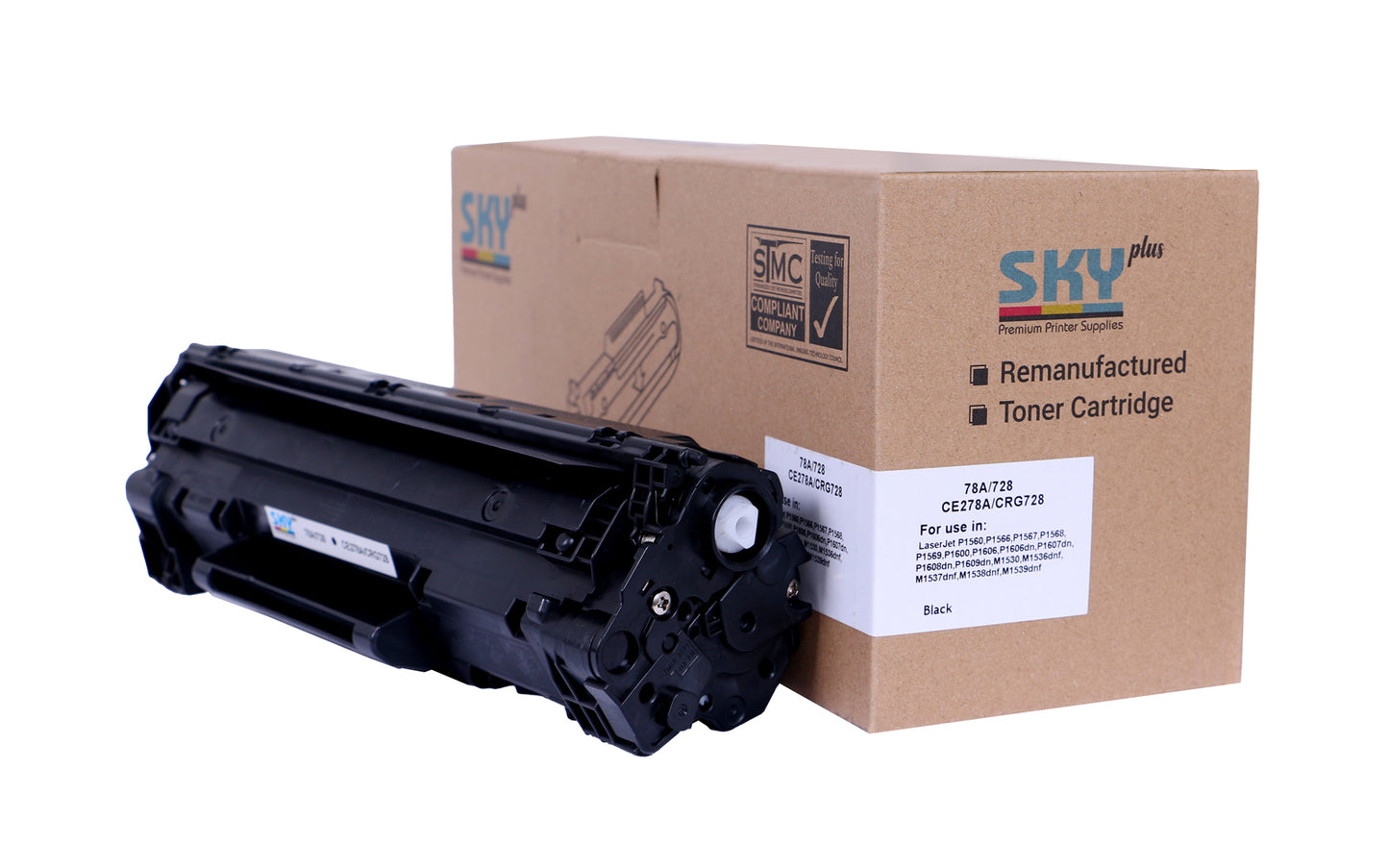 Sky Plus  78A Remanufactured Toner Cartridge  for LaserJet Pro M1536dnf, P1566, and P1606dn