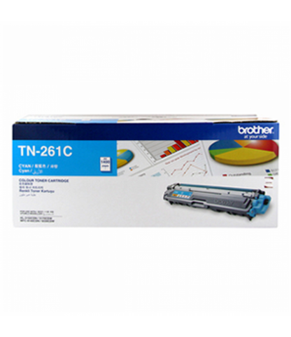 Brother TN-261 Cyan Toner Cartridge for HL-3150  HL-3170CDW  MFC-9330CDW Printers