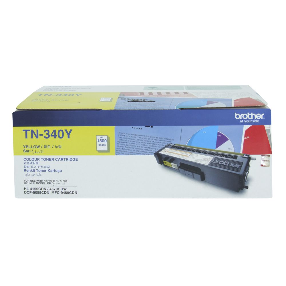 Brother TN-340 Toner Cartridges for HL-4150 HL-4570 MFC-9460 and MFC-9970